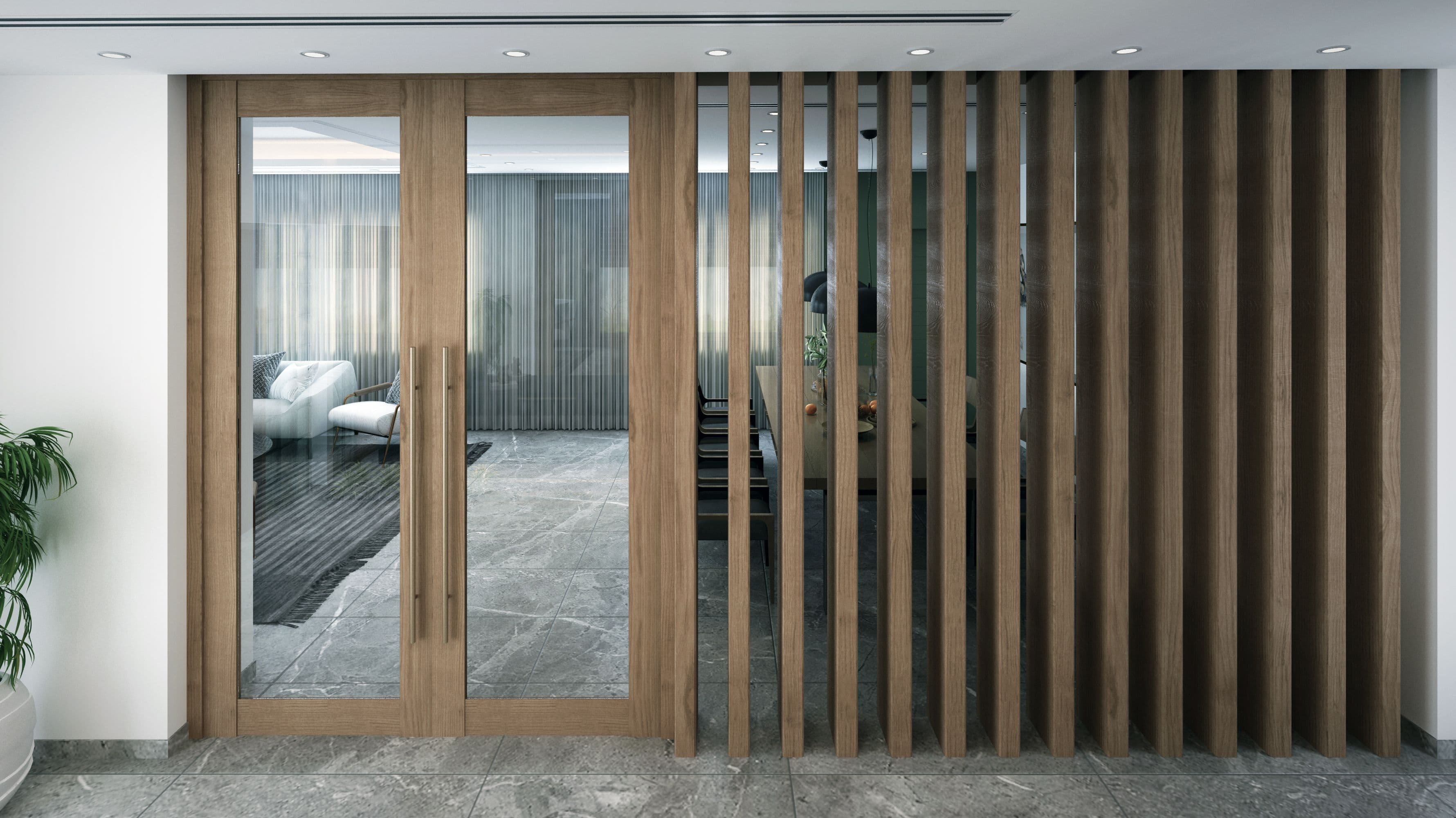 Shengli doors work in Tema, Ghana