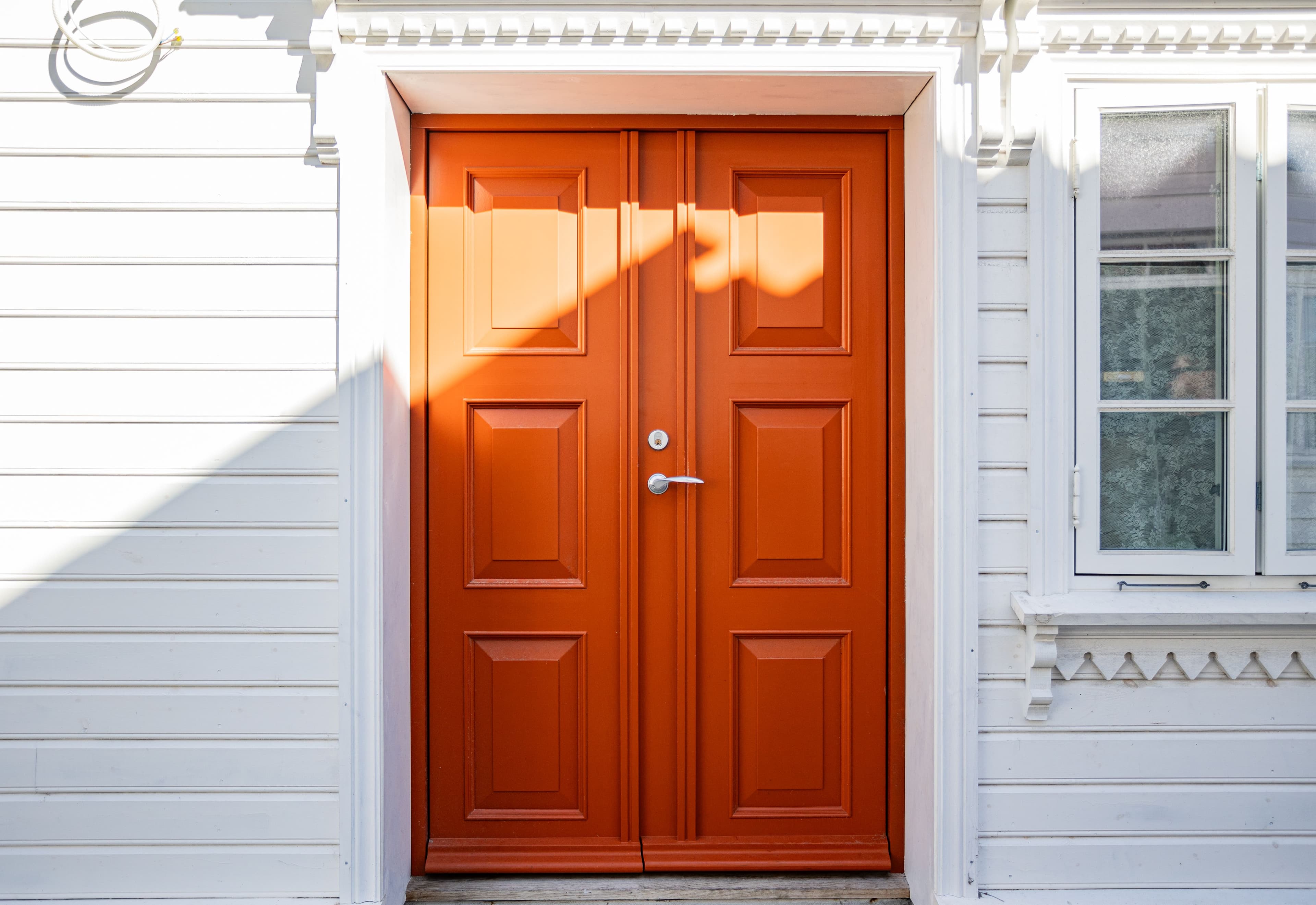 Shengli doors work in Tema, Ghana